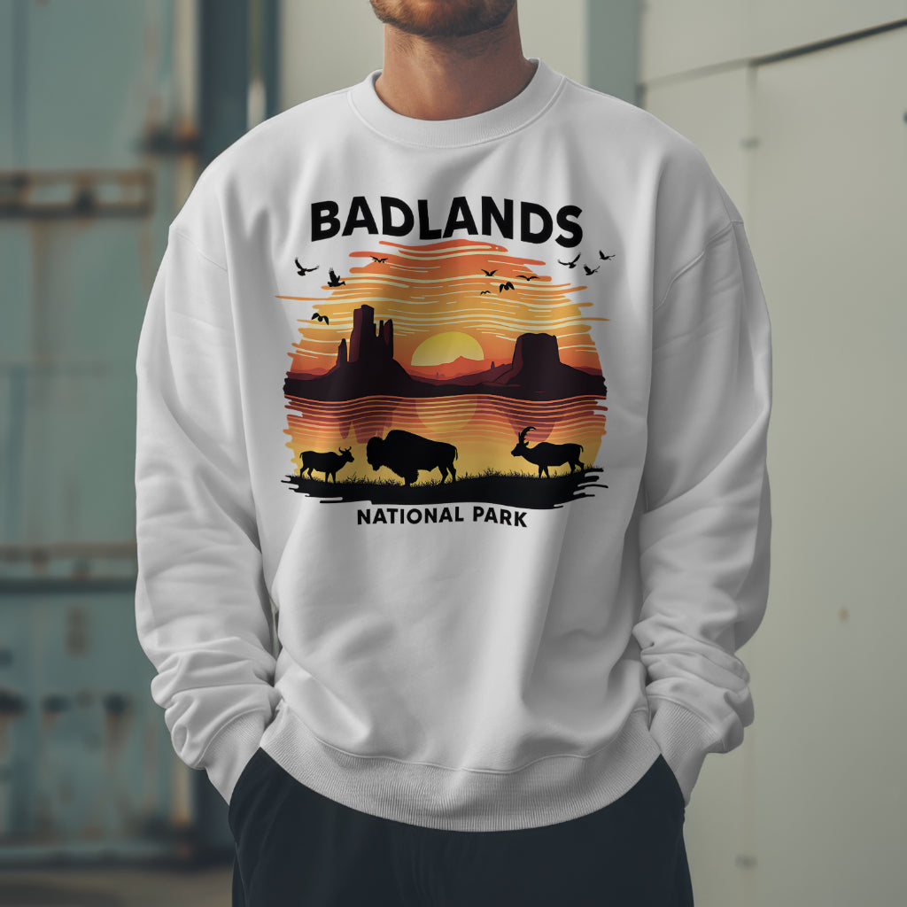 Badlands National Park Crewneck Sweater