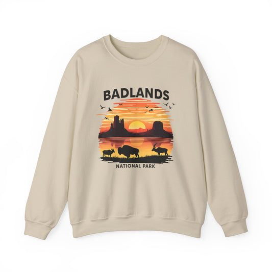 "Badlands National Park" Mens Sweatshirt image 5