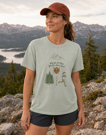 Why Do 5K When You Can Add a Zero 50K Women's Trail T-Shirt