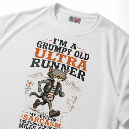 Grumpy Old Ultra Runner Performance T-Shirt