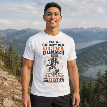 Grumpy Old Ultra Runner Performance T-Shirt