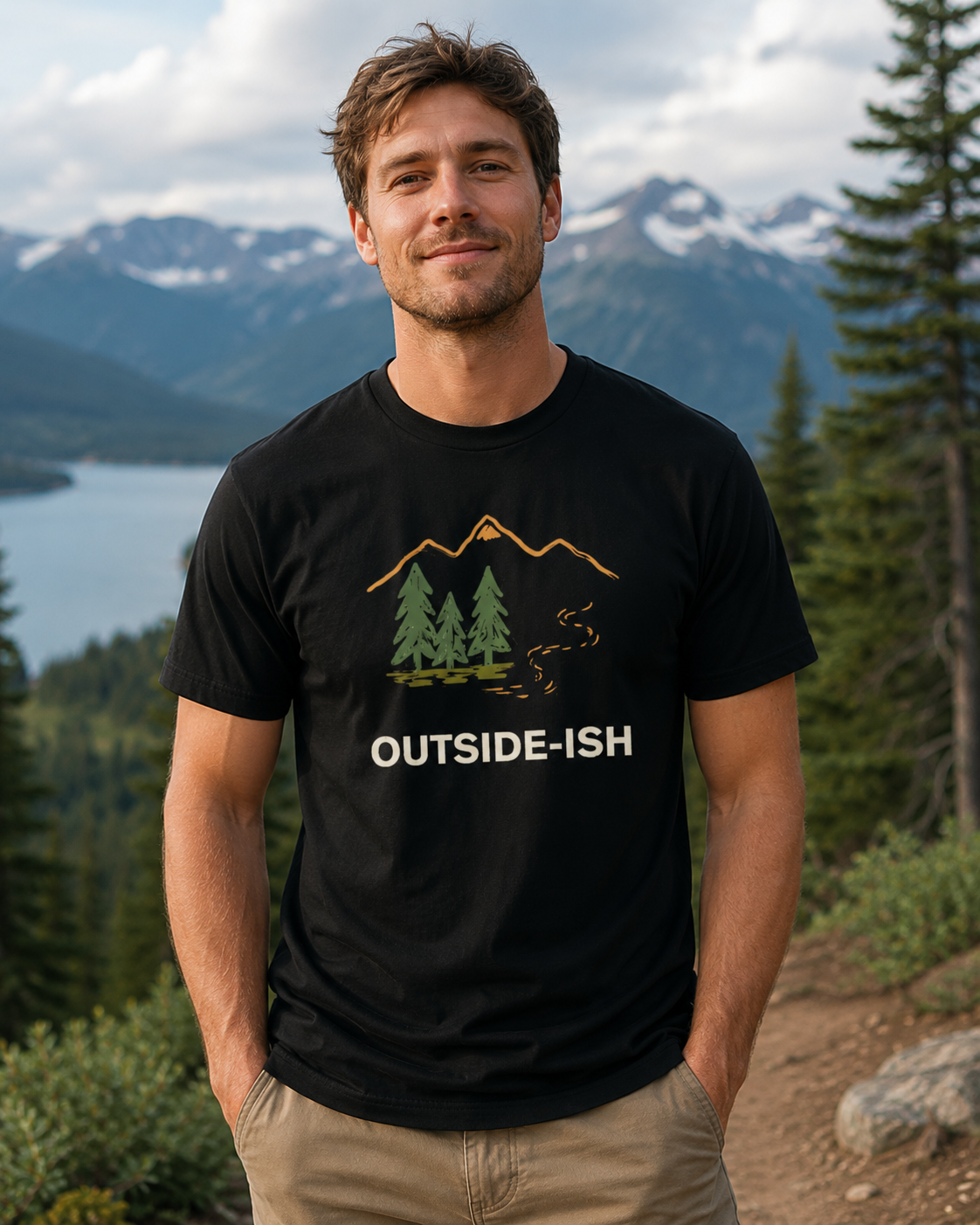 OUTSIDE-ISH Outdoor Adventure T-Shirt