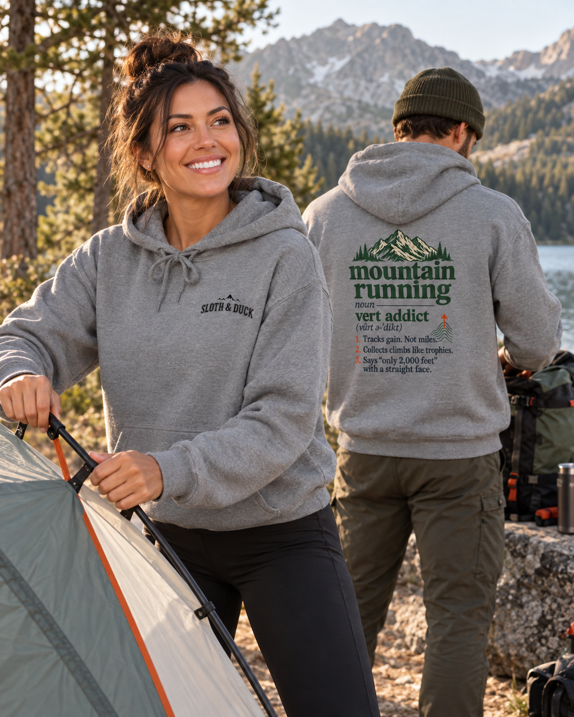 Vert Addict Mountain Running Sweatshirt