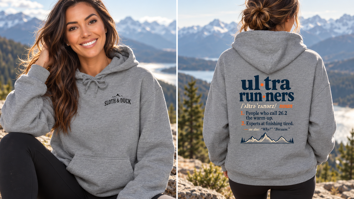 Ultrarunner Definition Graphic Sweatshirt