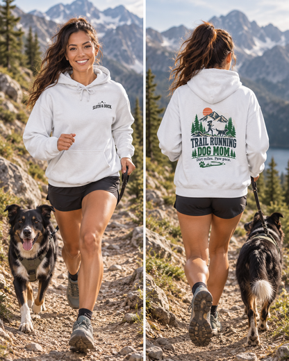 Trail Running Dog Mom Sweatshirt