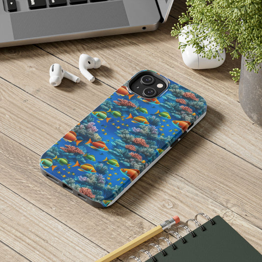 Coral and Fish Phone Case