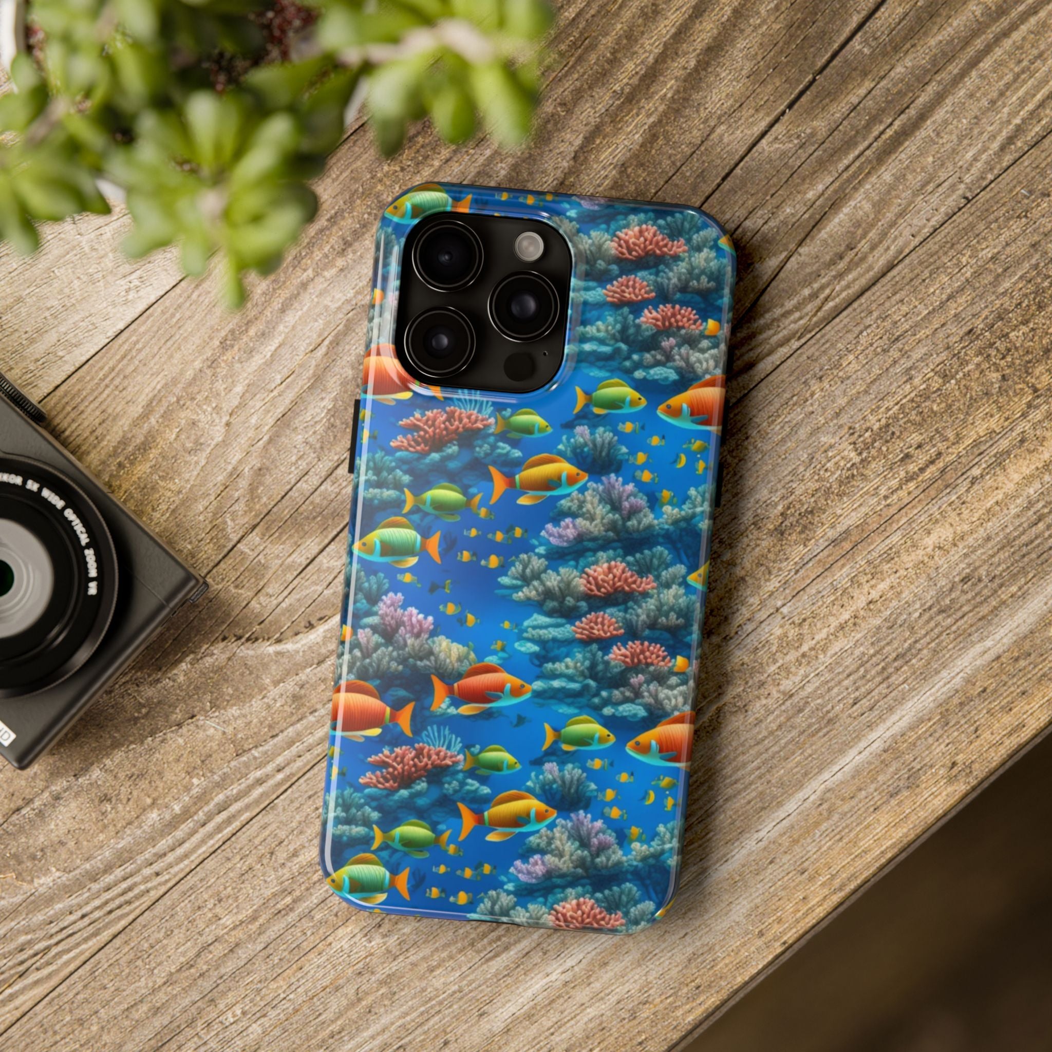 Coral and Fish Phone Case 1