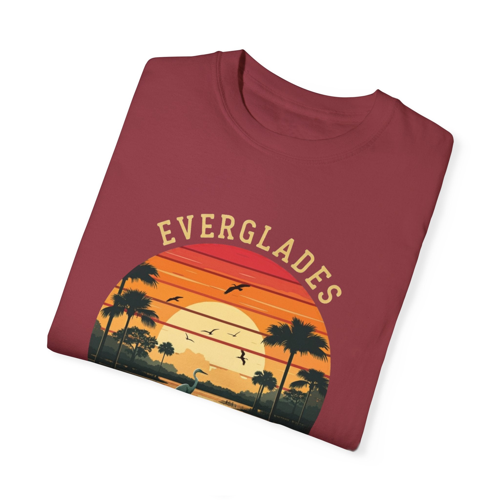 "Everglades National Park" maroon T-Shirt