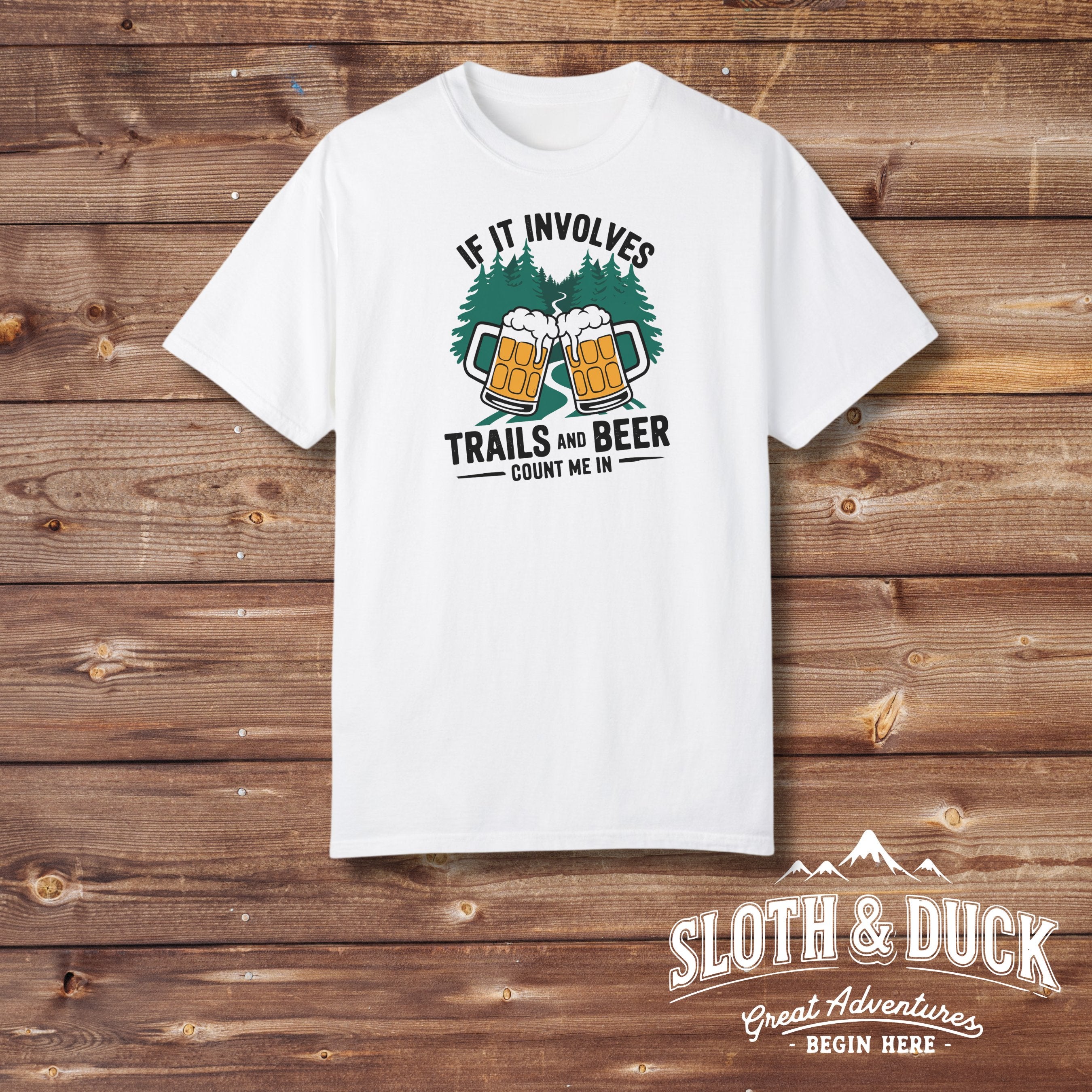 If it involves trails and beer count me in white t shirt