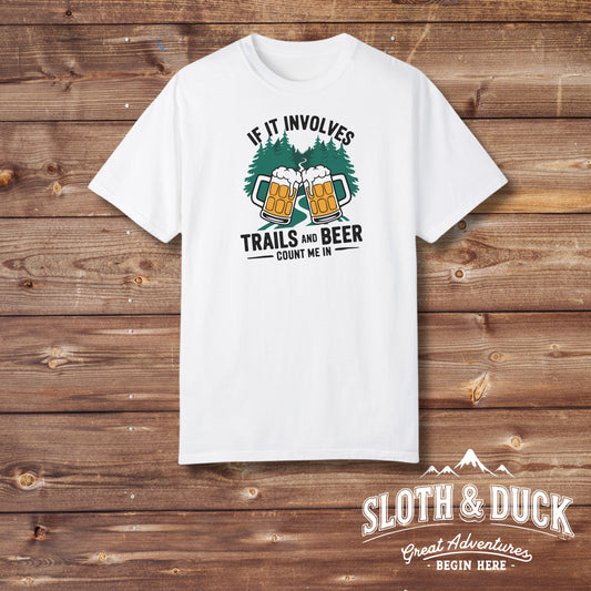 If it involves trails and beer count me in white t shirt