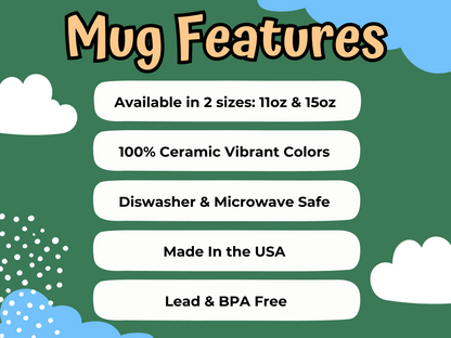 Not a hugger Cactus graphic mug features