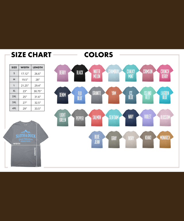 "Remember The View" Grand Canyon Lodge Shirt - Blossom - Sloth & Duck
