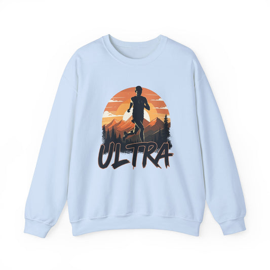 "Ultra" Runners Round Neck Pullover Sweatshirt image 7