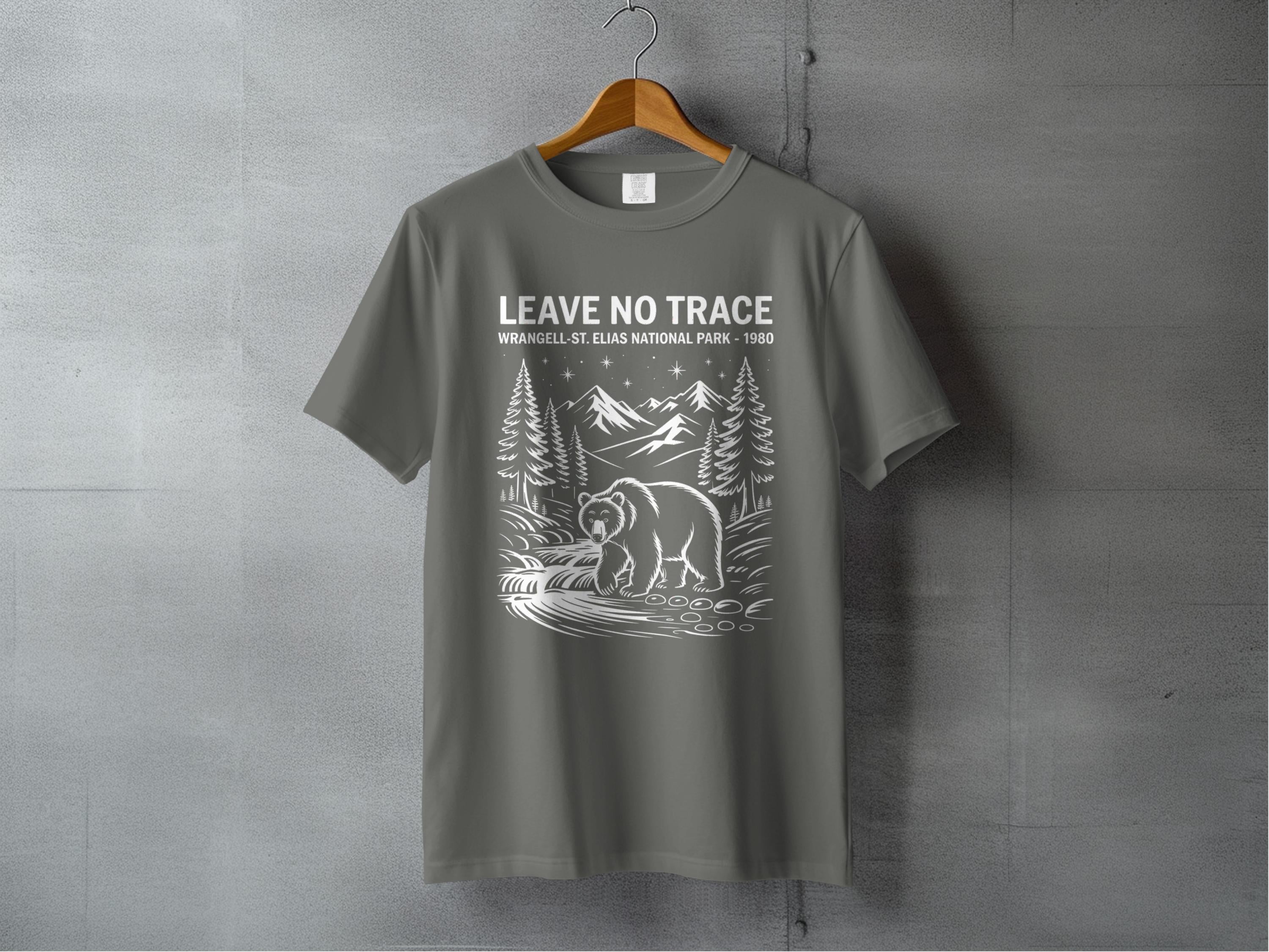 Leave No Trace National Park Bear T-Shirt product type