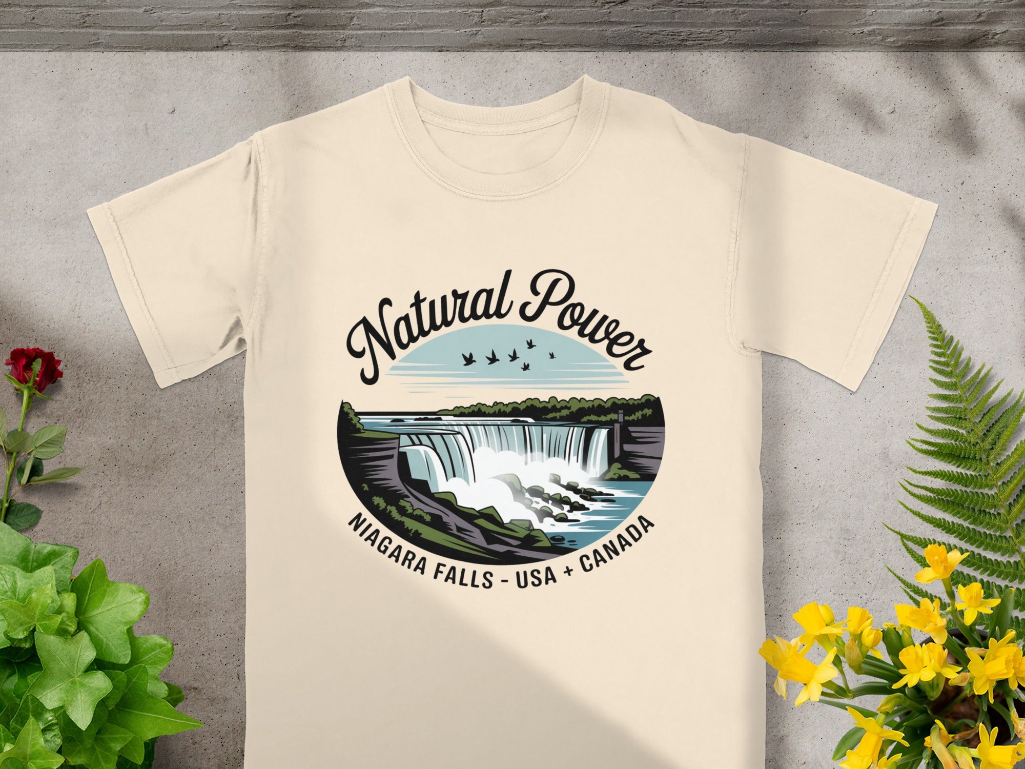 Natural Power Niagara Falls USA Canada T-shirt product