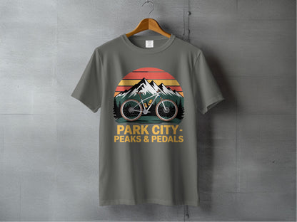 Park City Peaks and Pedals Graphic Tee product