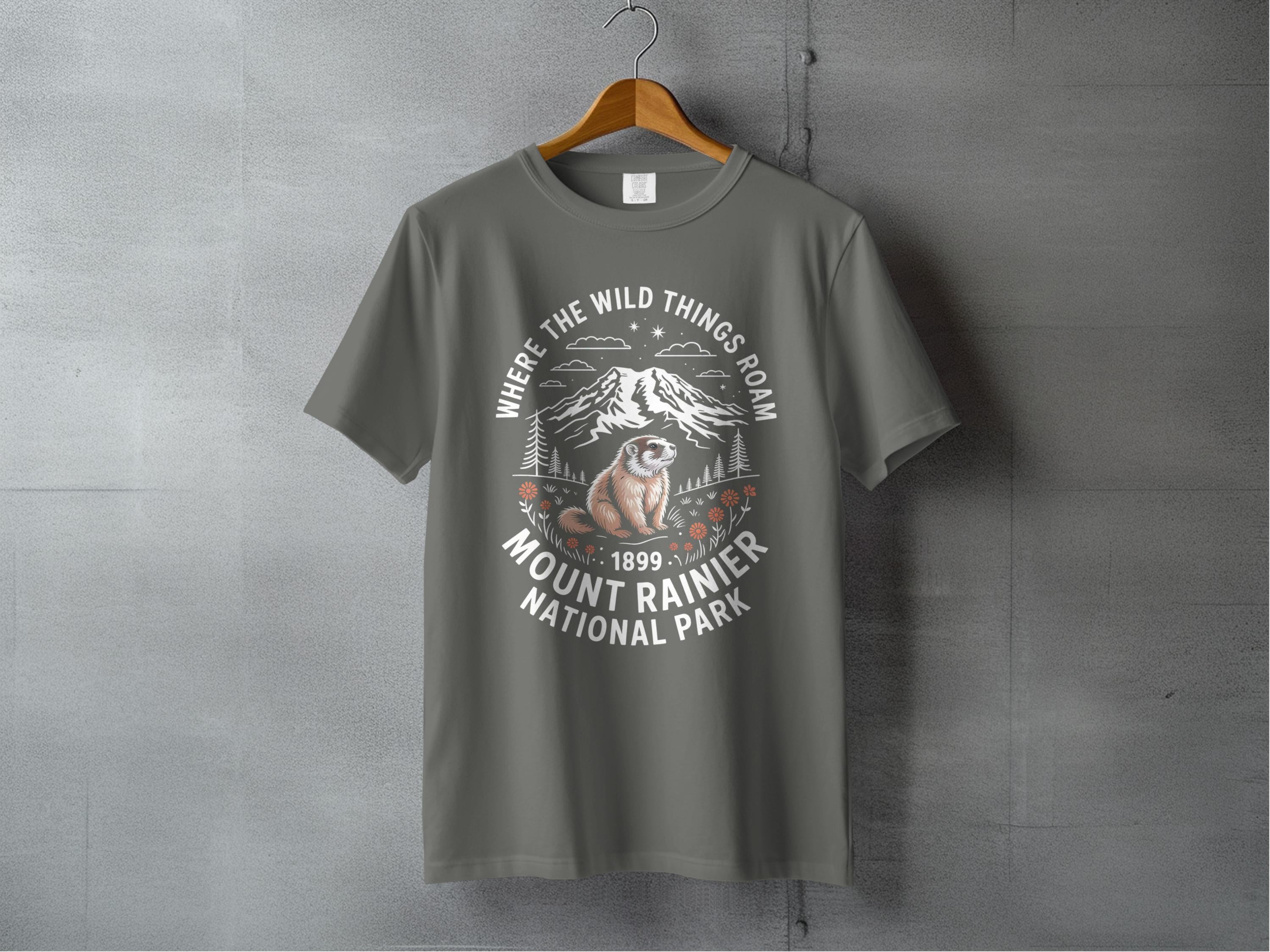 Where The Wild Things Roam Mount Rainier product type