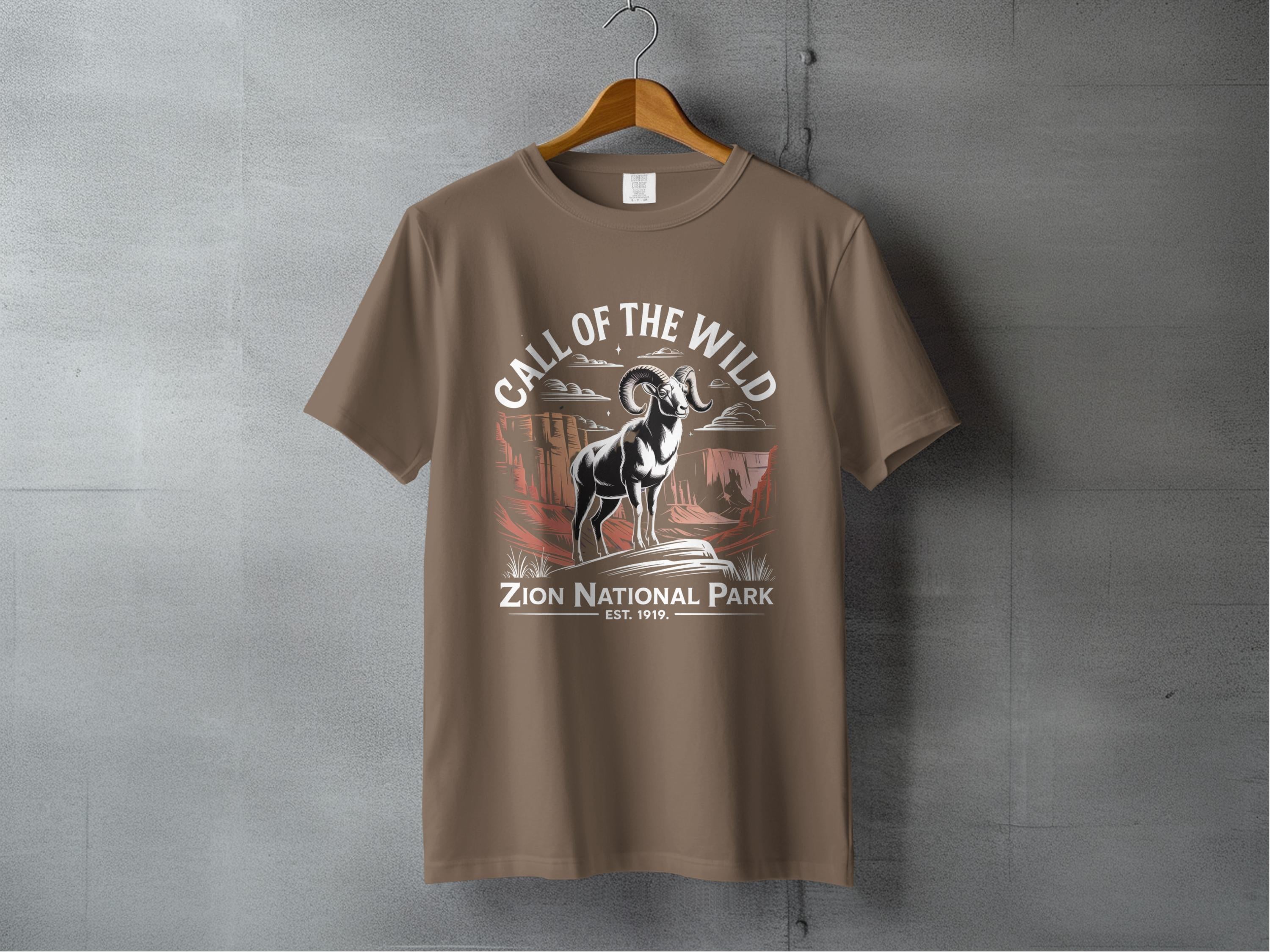 Call of the Wild Zion National Park T-Shirt product type