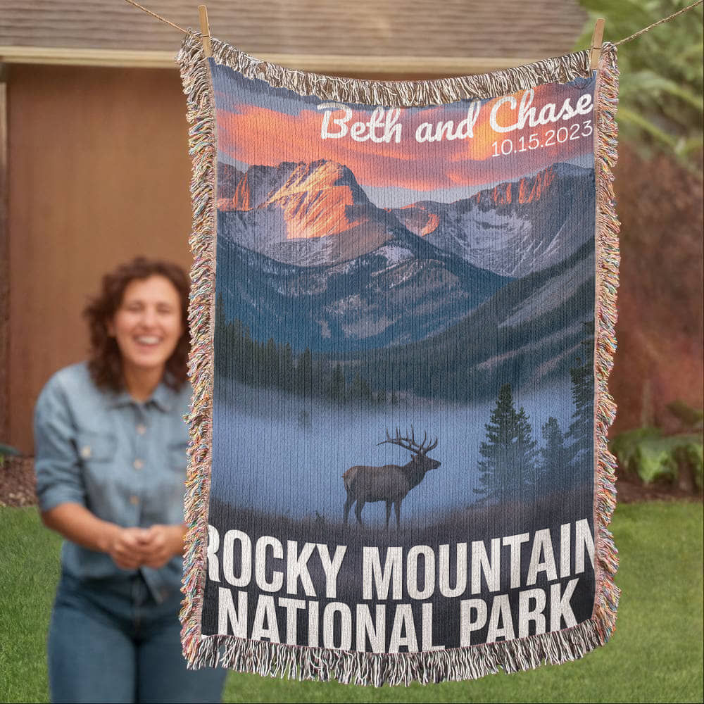 Rocky Mountain National Park Blanket