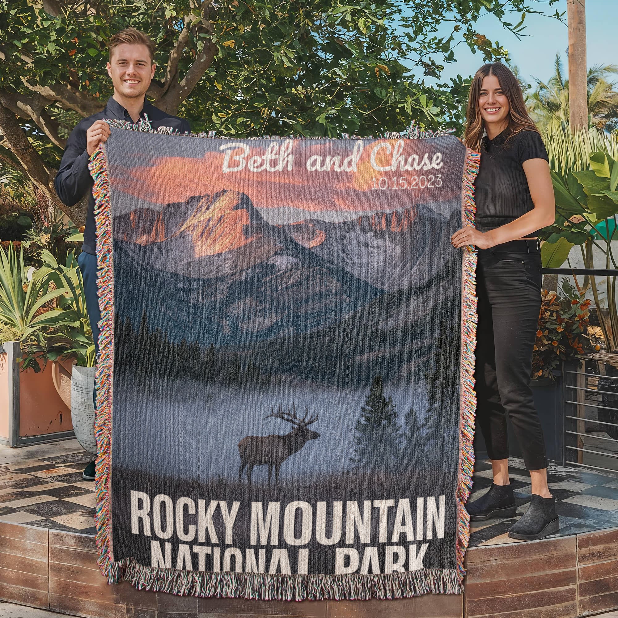 Rocky Mountain National Park Blanket