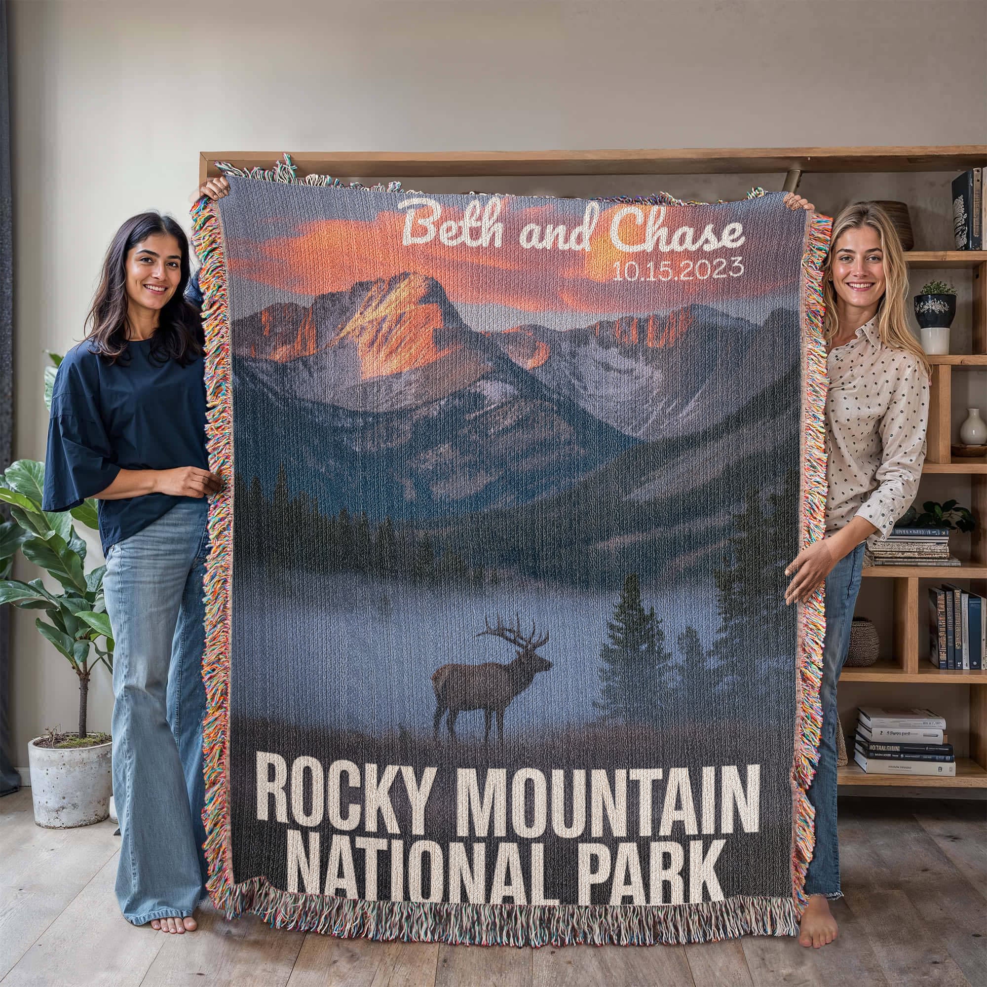 Rocky Mountain National Park Blanket