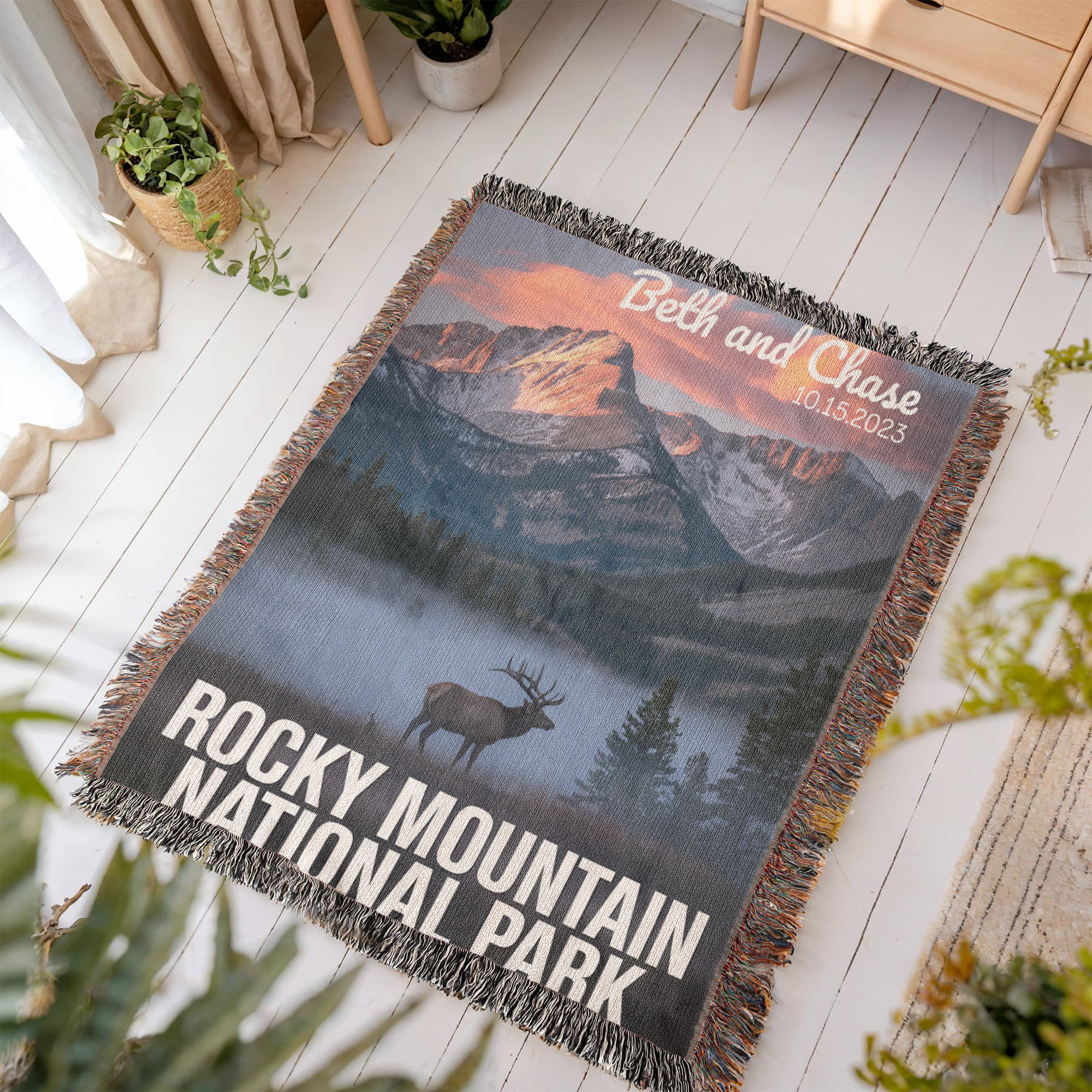 Rocky Mountain National Park Blanket