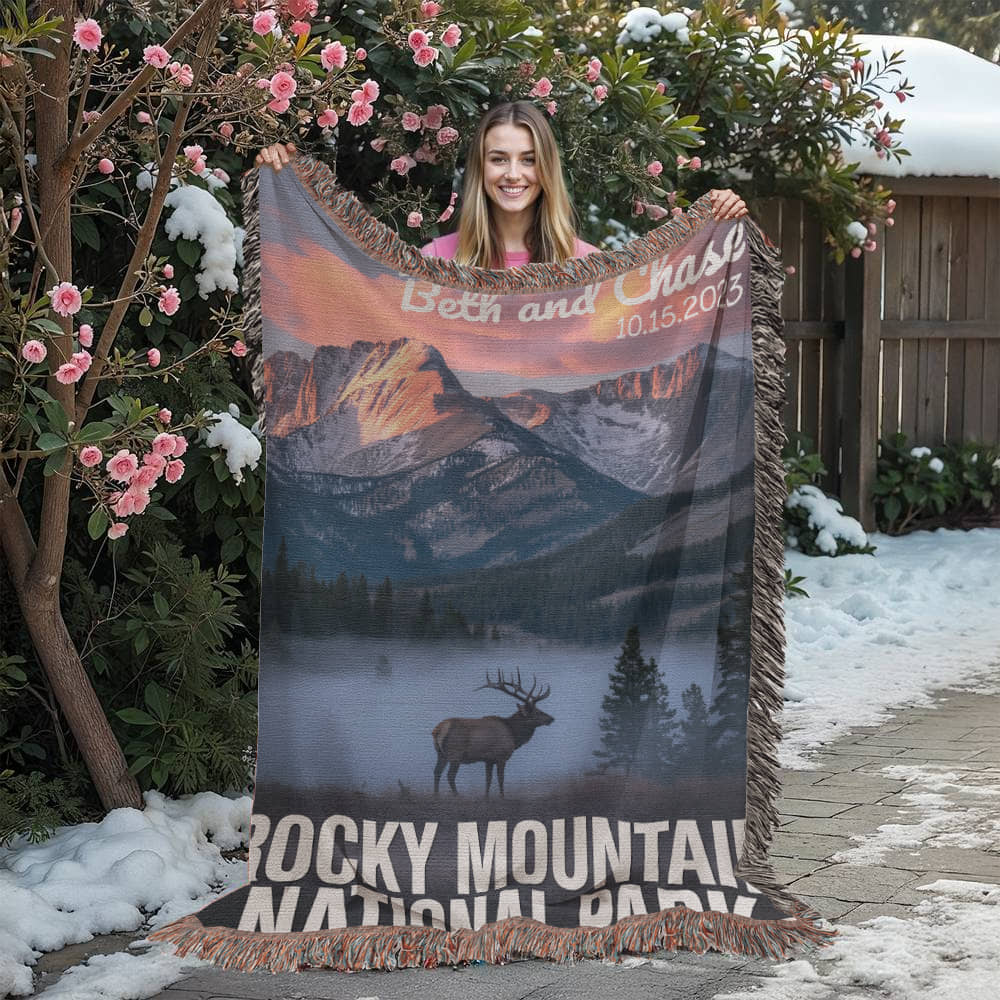 Rocky Mountain National Park Blanket