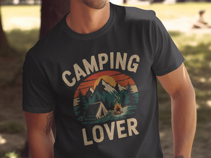 Camping Lover Graphic Outdoor Adventure T-shirt product