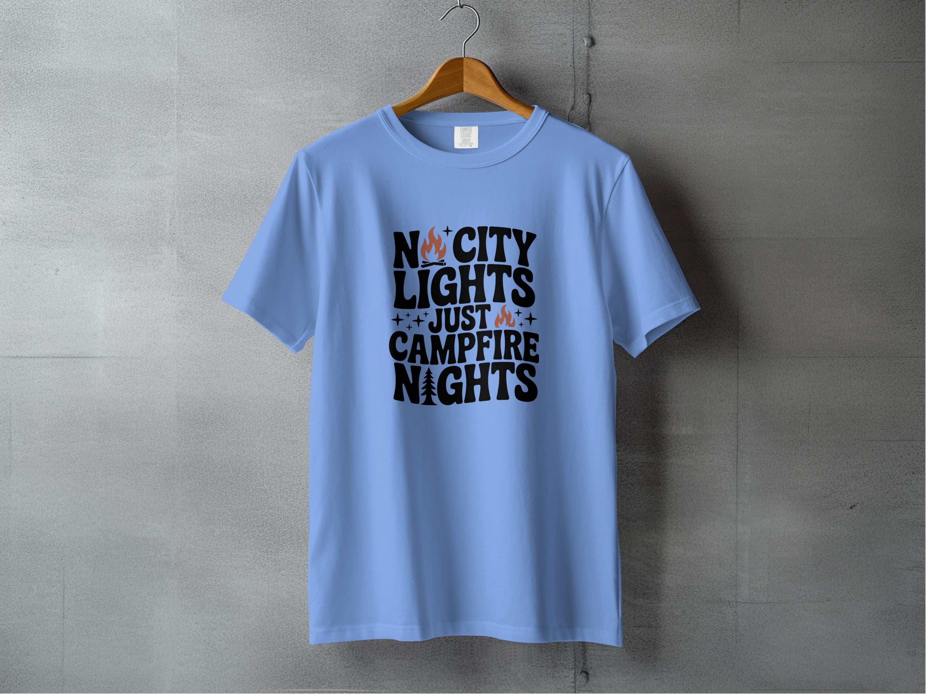 No City Lights Just Campfire Nights T-shirt product type