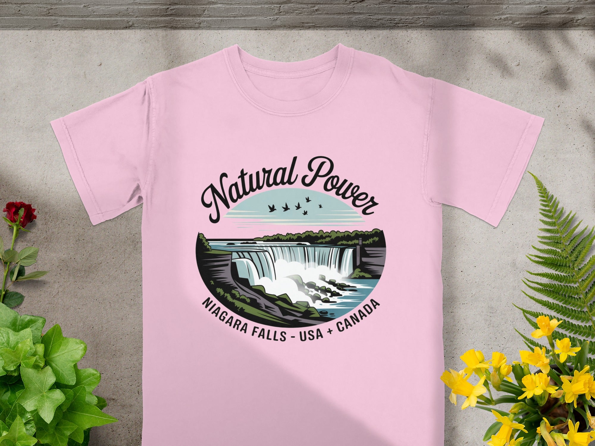 Natural Power Niagara Falls USA Canada T-shirt product