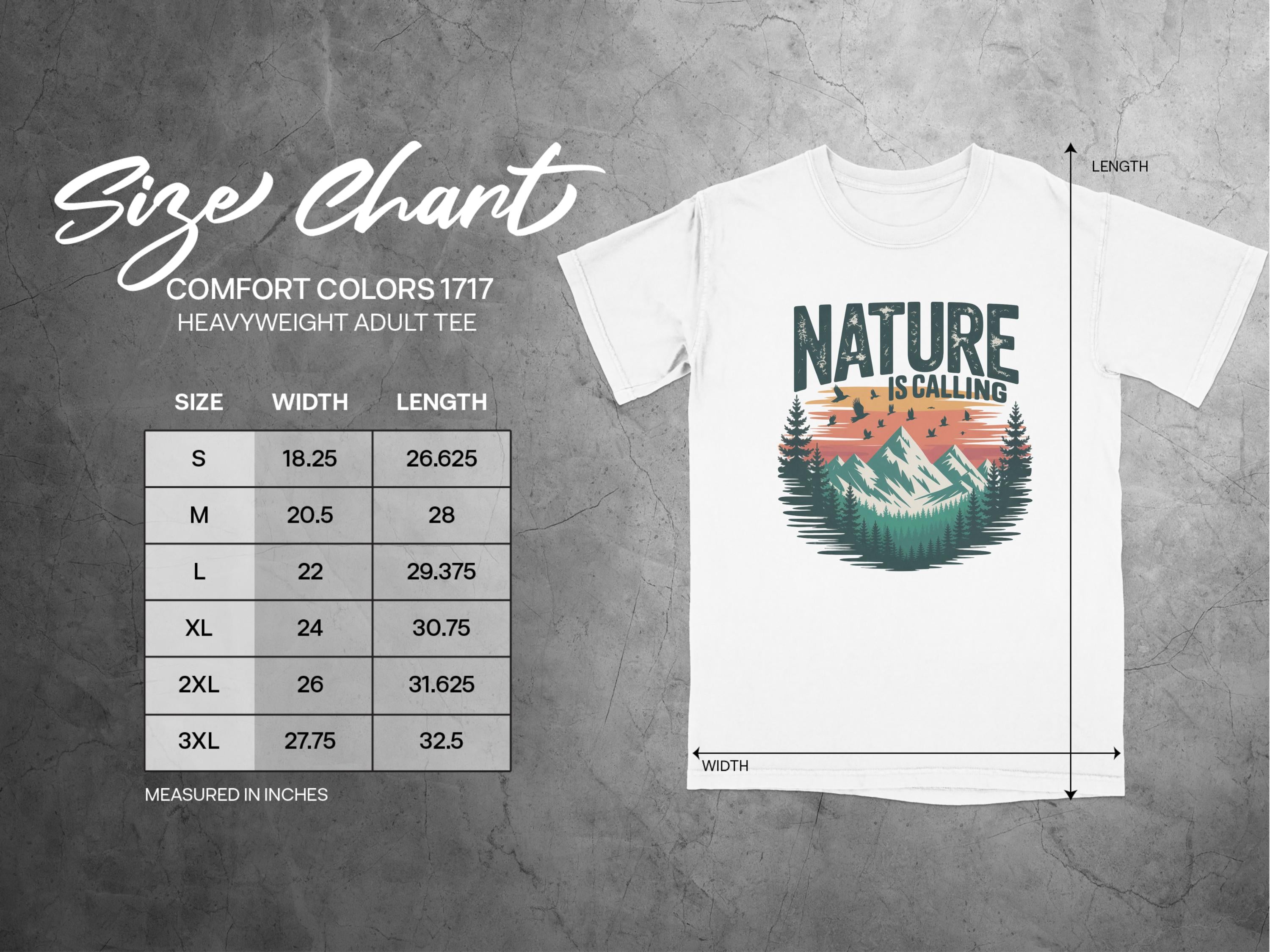 Nature Is Calling Graphic Adult Tee product