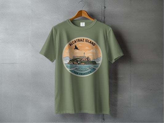 Alcatraz Island San Francisco Graphic T-Shirt product