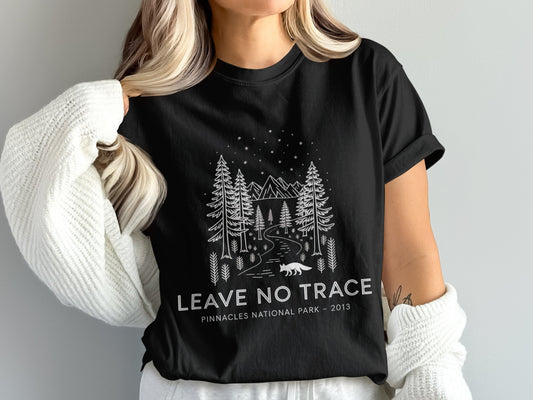 Leave No Trace Graphic Tee Pinnacles National Park product