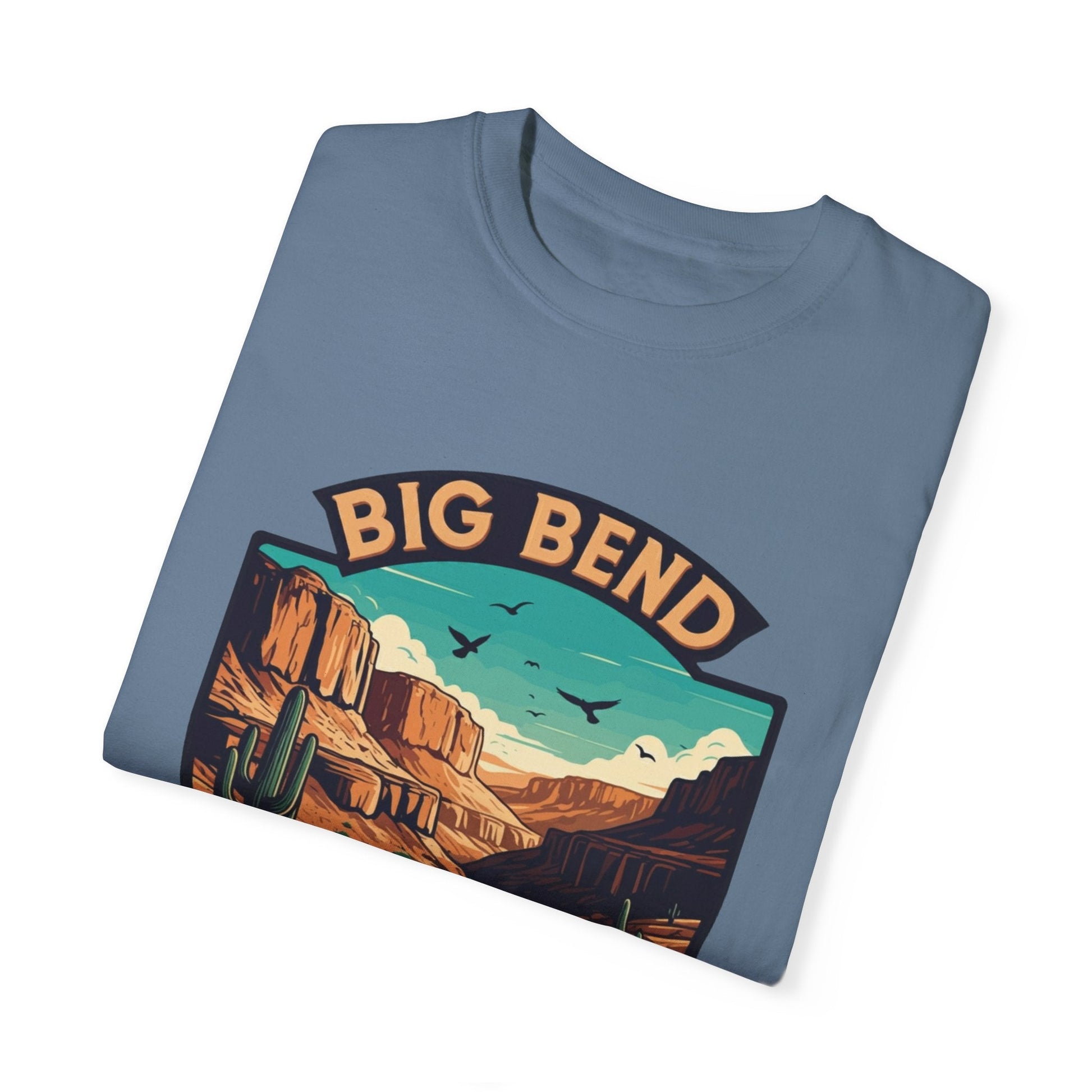 "Big Bend National Park" T-Shirt - Blue Jean - Sloth & Duck