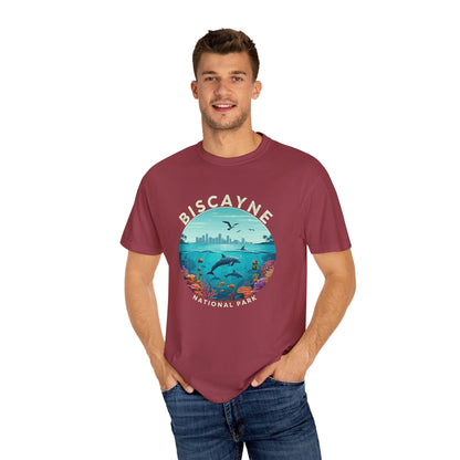 "Biscayne National Park" T-Shirt - Pepper - Sloth & Duck