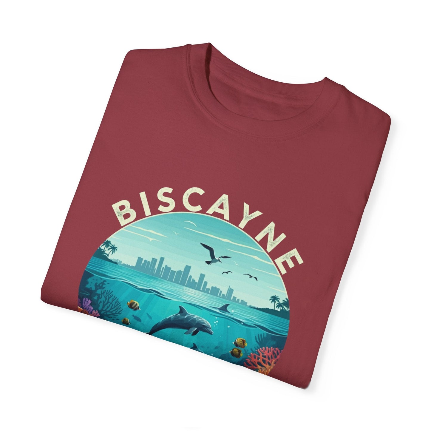 "Biscayne National Park" T-Shirt - Chili - Sloth & Duck
