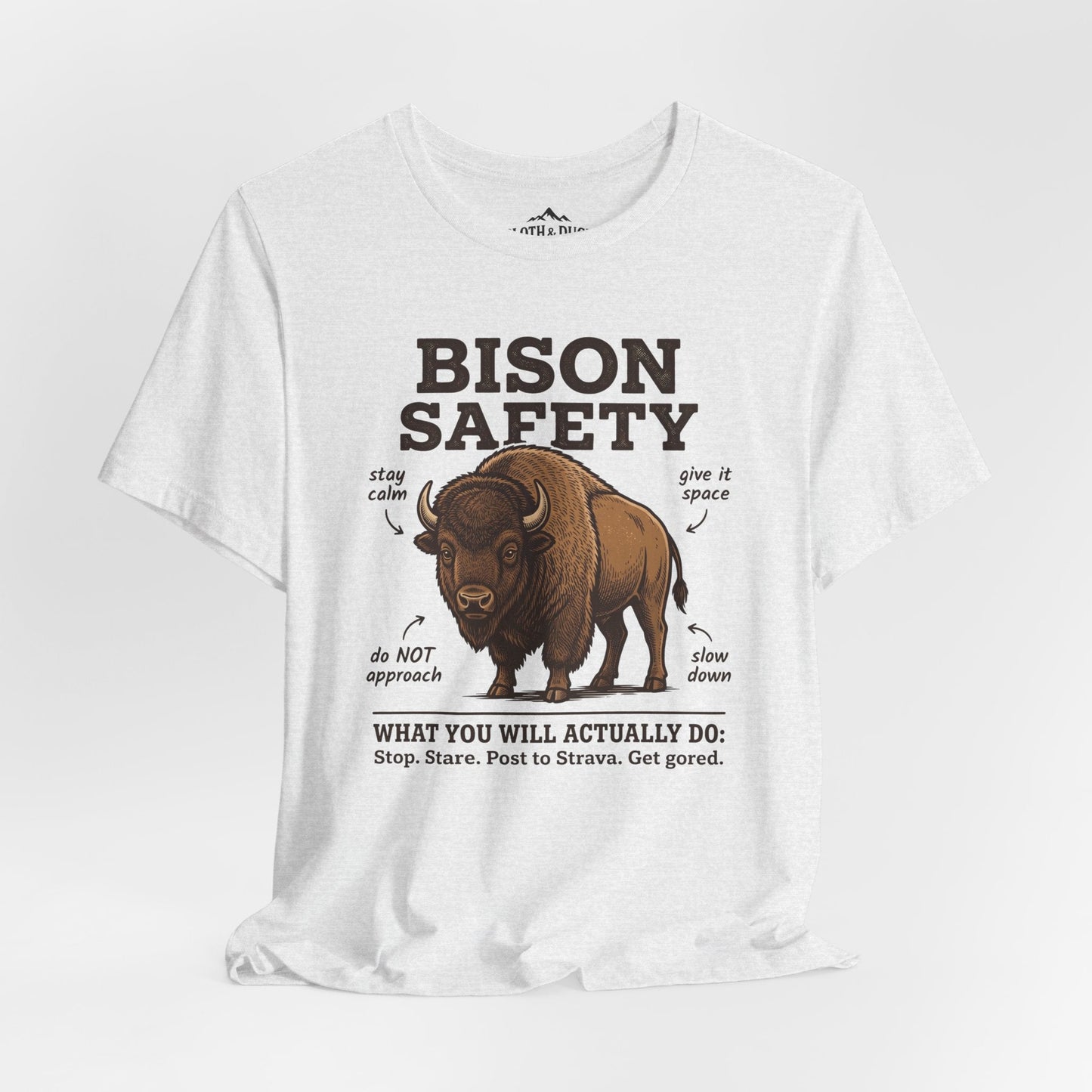 Bison Safety T-Shirt - S - Sloth & Duck