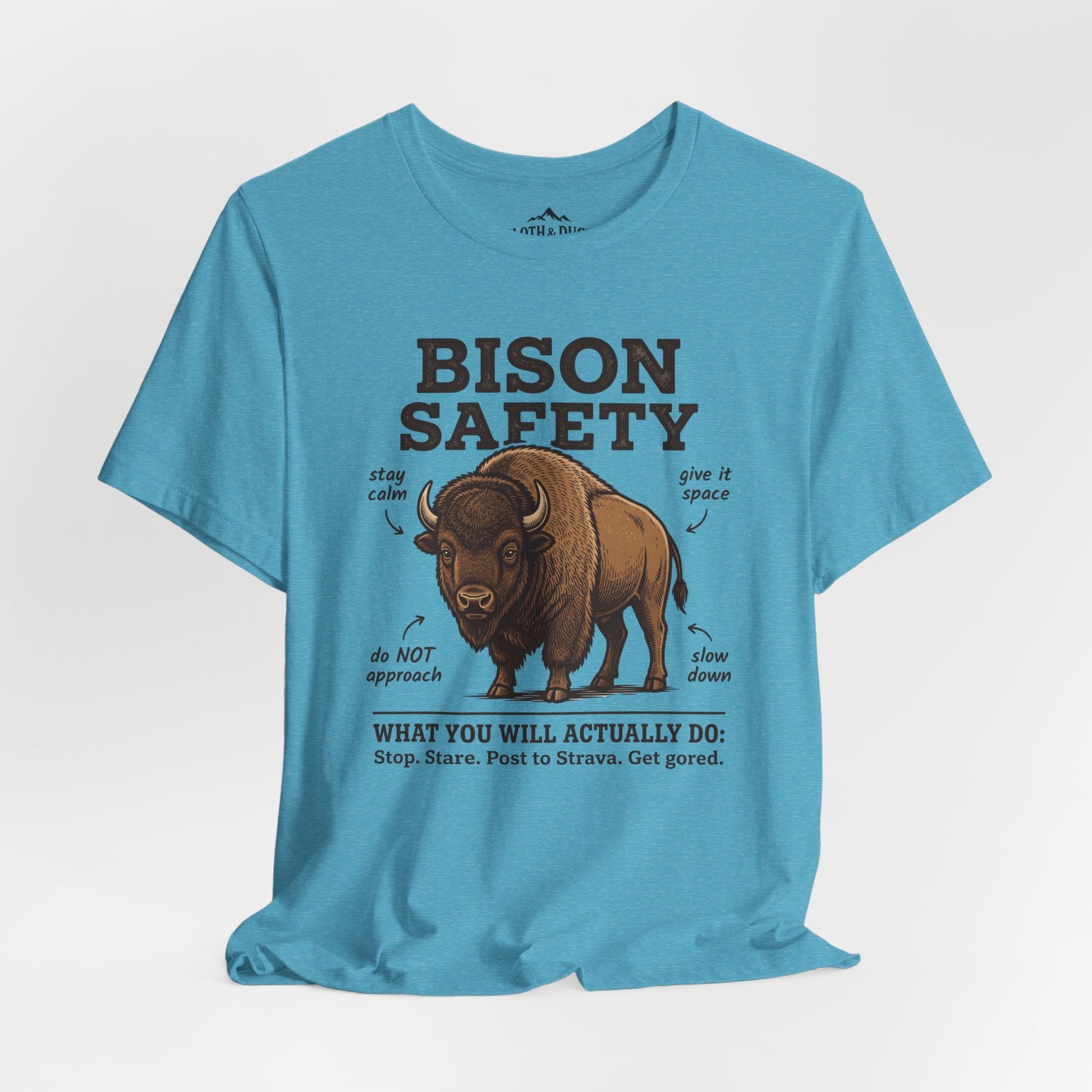 Bison Safety T-Shirt - S - Sloth & Duck