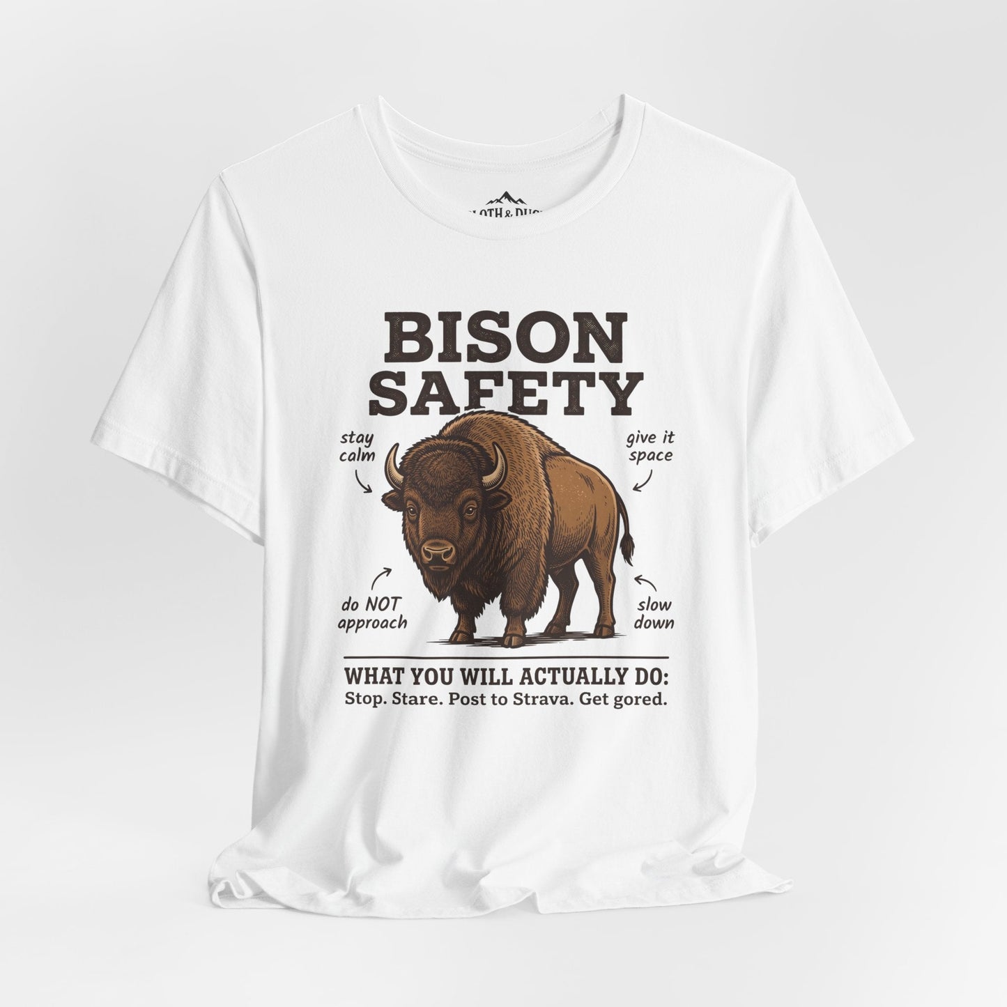 Bison Safety T-Shirt - S - Sloth & Duck