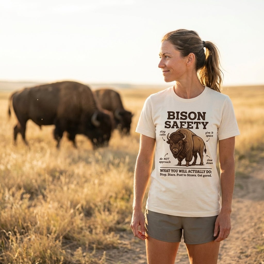 Bison Safety T-Shirt - S - Sloth & Duck