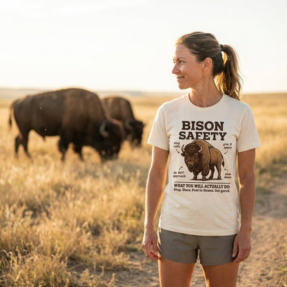 Bison Safety T-Shirt - S - Sloth & Duck