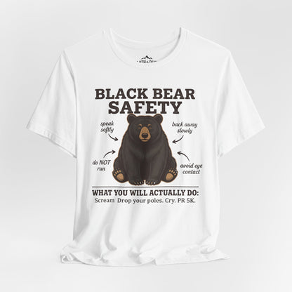 Black Bear Safety T-Shirt - S - Sloth & Duck