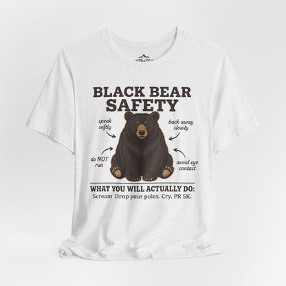 Black Bear Safety T-Shirt - S - Sloth & Duck