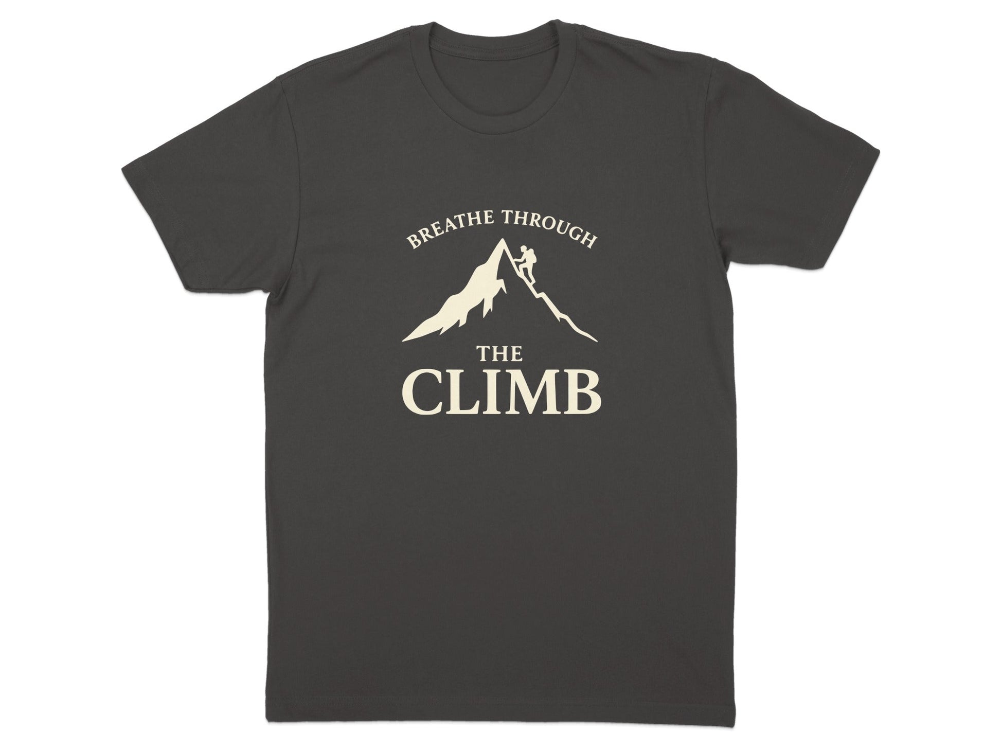 Breathe Through The Climb Hiking T-Shirt - S - Sloth & Duck