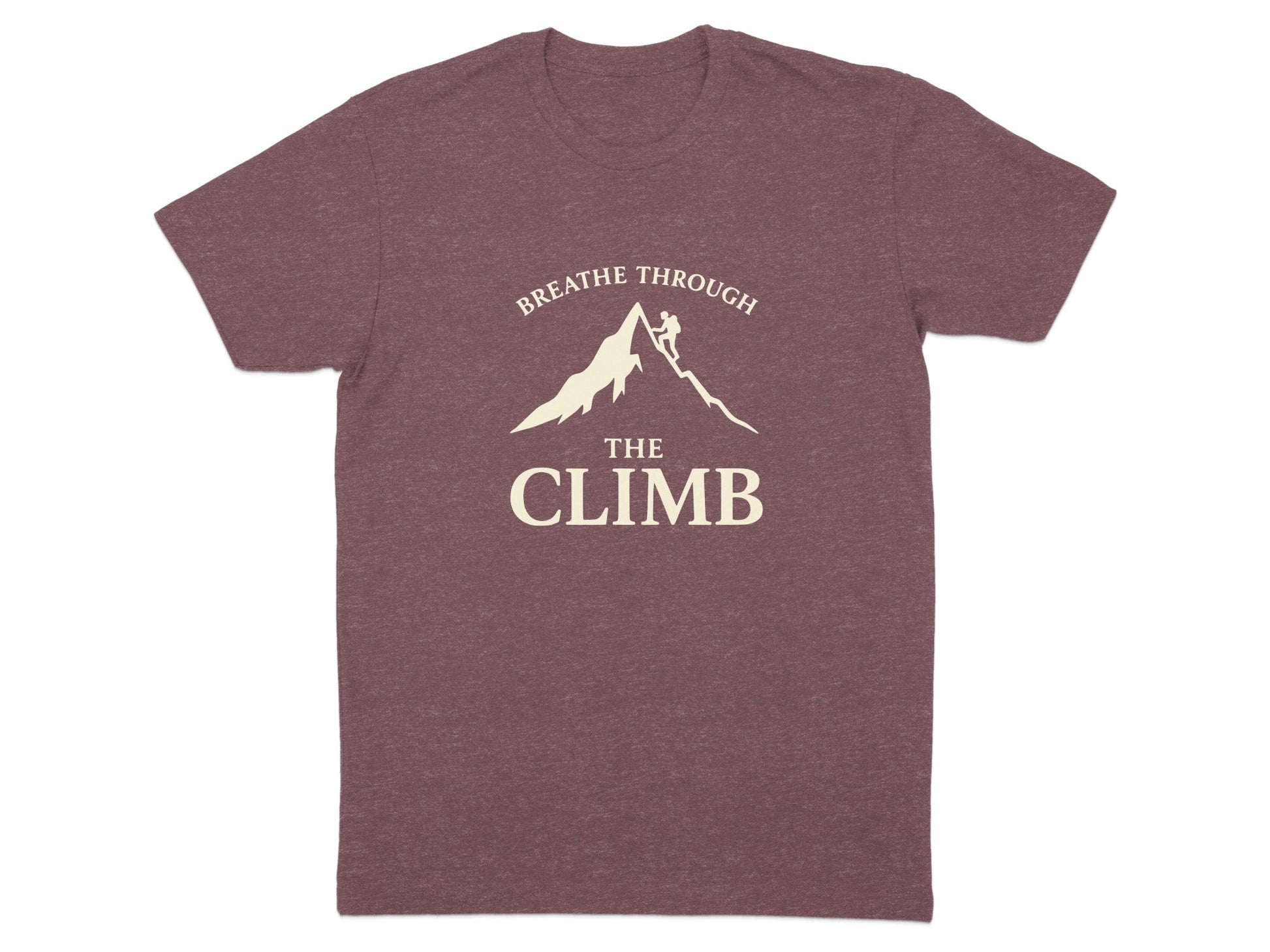 Breathe Through The Climb Hiking T-Shirt - S - Sloth & Duck