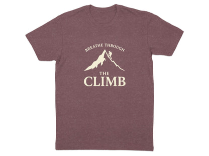 Breathe Through The Climb Hiking T-Shirt - S - Sloth & Duck