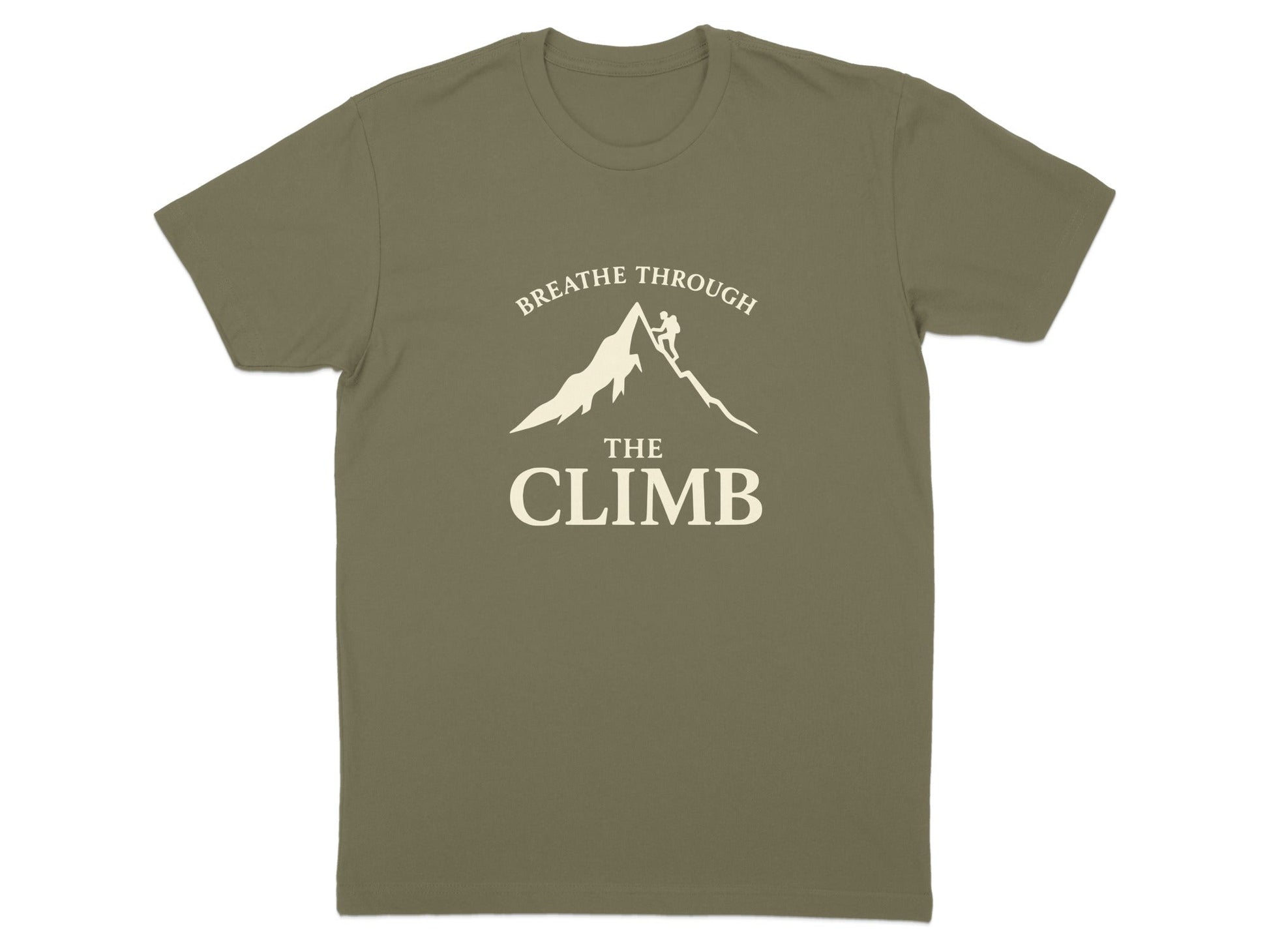 Breathe Through The Climb Hiking T-Shirt - S - Sloth & Duck