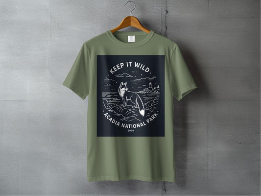 Keep It Wild Acadia National Park 1999 Graphic T-shirt product