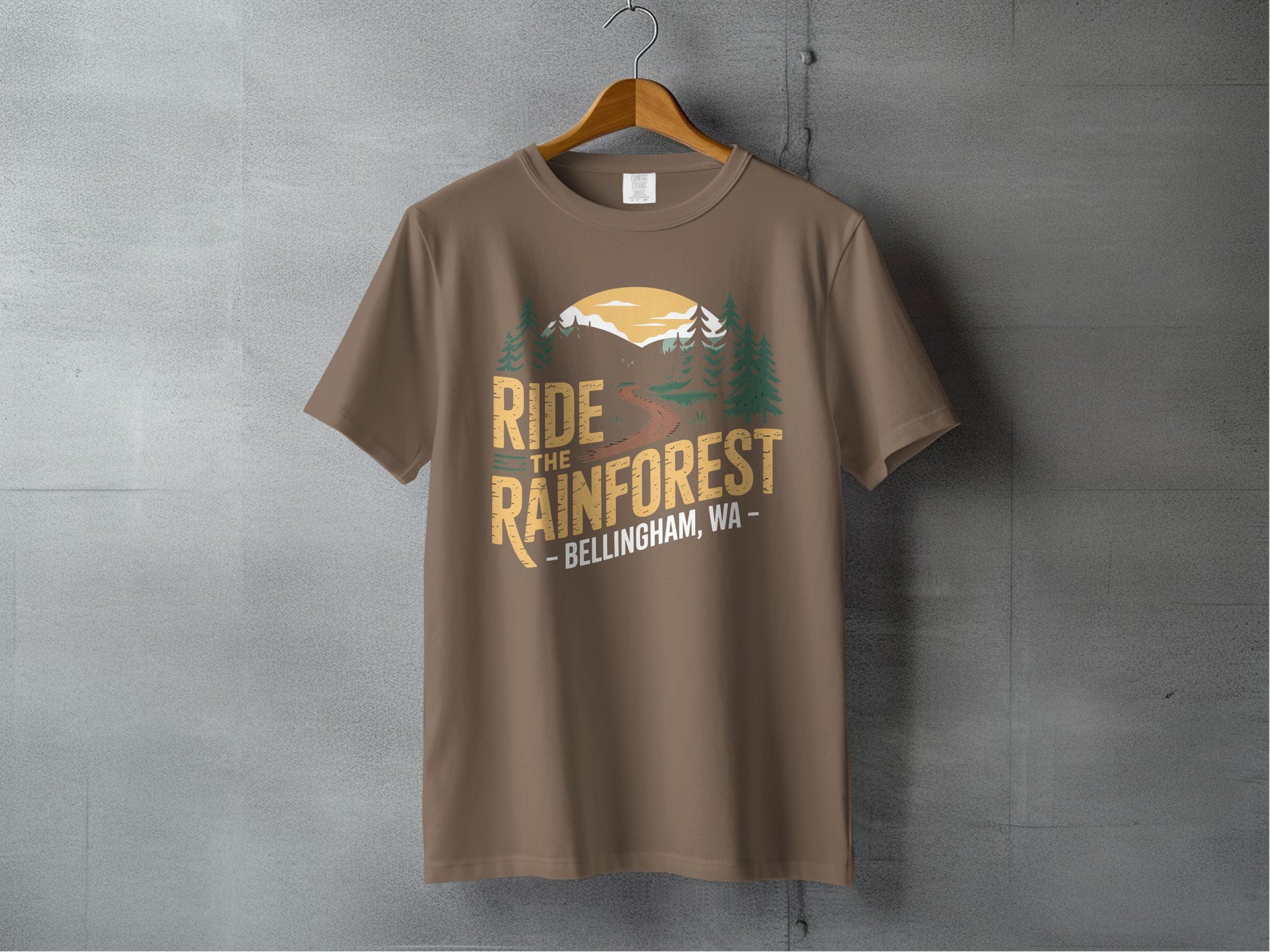 Ride the Rainforest Bellingham WA T-Shirt product