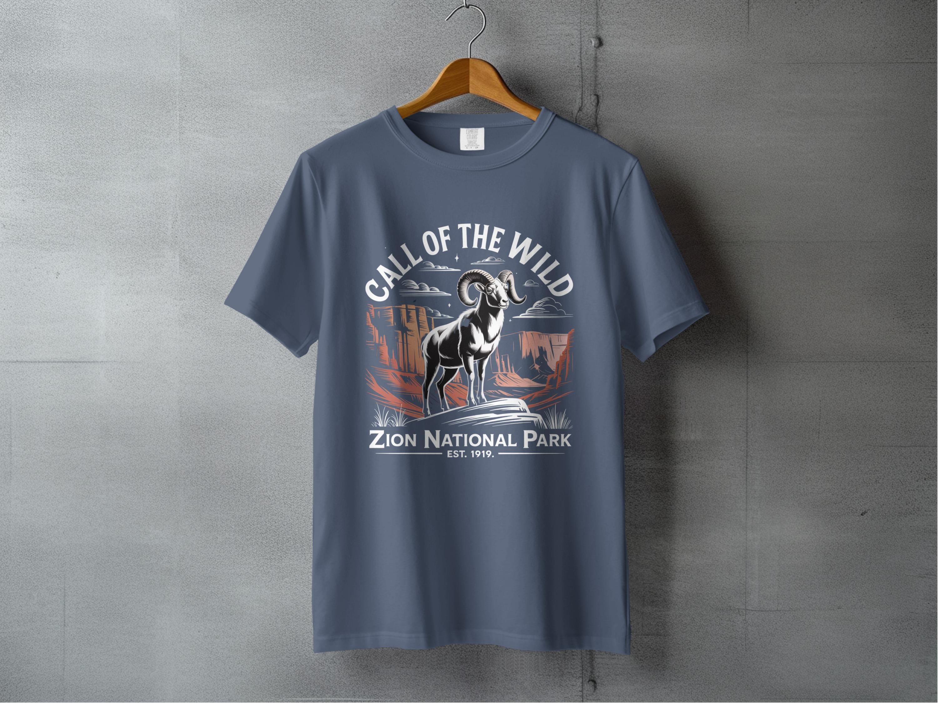 Call of the Wild Zion National Park T-shirt product type